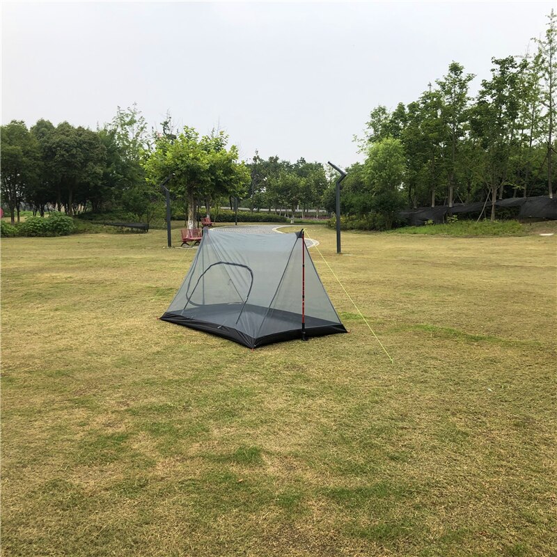Cheap Goat Tents ST Outdoor Ultralight Summer Mesh 1 2 Person Mosquito Net Camping Tent Hiking Travel Equipment Tents 